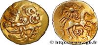 FRANCE Quart de statère au serpent cornu ATRÉBATES ET REGNI c. 60-50 AC. (15mm, 1,34g, 10h) -