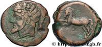 Hellénistique 2 (188 à 30 avant J.C.) Unité NUMIDIE - ROYAUME DE NUMIDIE - MASSINISSA ou MICIPSA Cirta, Numidie c. 150 AC. (26,5mm, 22,46g, 12h) -