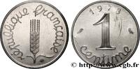 FRANCE Piéfort acier de 1 centime Épi PIÉFORTS Paris 1973 (15mm, 3,30g, 6h) -