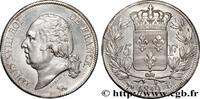 FRANCE 5 francs Louis XVIII, tête nue LOUIS XVIII Rouen 1819 (37mm, 24,97g, 6h) -
