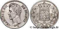 FRANCE 5 francs Charles X, 1er type CHARLES X Lyon 1826 (37,48mm, 24,81g, 6h) -