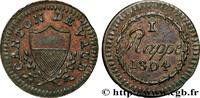 SUISSE - CANTON DE VAUD 1 Rappen SUISSE - CANTON DE VAUD 180 (14mm, 0,64g, 6h) -