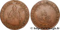 FRANCE CORPORATIONS : MARCHANDS DE VIN - TAVERNIERS CORPORATIONS s.l 1691 (27mm, 4,69g, 6h) -