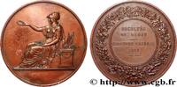 FRANCE Médaille, Faculté de droit, Concours général ENSEIGNEMENT 1875 (67mm, 139,53g, 12h) -