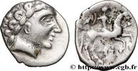 FRANCE Drachme au cavalier et à la petite tête PICTONS / BITURIGES / CARNUTES - CENTRE-OUEST, Incertaines c. 80-60 AC. (18mm, 3,43g, 7h) -