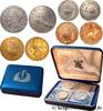 TANZANIE Série Proof 4 monnaies Président Julius Kambarage TANZANIE 1966 (mm, g, h) -