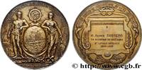 FRANCE Médaille de récompense, Conseil d’administration MER ET MARINE : PAQUEBOTS, NAVIRES, BATEAUX 1969 (67,5mm, 170,99g, 12h) -
