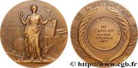FRANCE Médaille, Cours d’adultes ENSEIGNEMENT 38 - Grenoble 1927 (50mm, 58,21g, 12h) -