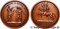 FRANCE Médaille, Benedetto Tiraboschi, Refrappe ITALIE - RÉPUBLIQUE CISALPINE Monnaie de Paris (1798)/1981 (46mm, 48,10g, 12h) -