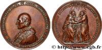 FRANCE Médaille, Hommage aux dominicains et franciscains, ITALIE - ÉTATS DU PAPE - LÉON XIII (Vincenzo Gioacchino Pecci) 1893 (55mm, 70,74g, 12h) -