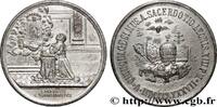 FRANCE Médaille, Cinquantième anniversaire du sacerdoce ITALIE - ÉTATS DU PAPE - LÉON XIII (Vincenzo Gioacchino Pecci) 1937 (41mm, 23,60g, 12h) -