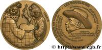 FRANCE Médaille, Les Bouglione SPECTACLES : CIRQUE, THÉÂTRE, CINÉMA, JEUX, CONCERT Monnaie de Paris 1984 (67,5mm, 234,83g, 12h) -