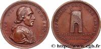FRANCE Médaille, Visite de la cité de Pérouse ITALIE - ÉTATS DU PAPE - PIE VII (Barnaba Chiaramonti) 1805 (38mm, 23,34g, 12h) -