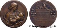 FRANCE Médaille, Grand concours de bébés FAMILLE, ENFANCE 1937 (59mm, 92,07g, 12h) -