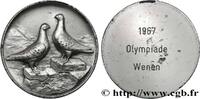 FRANCE Médaille, Olympiade JEUX OLYMPIQUES Autriche, Vienne 1967 (49,5mm, 57,03g, 12h) -
