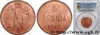FINLANDE 5 Pennia FINLANDE 1917 (25mm, 6,41g, 12h) -