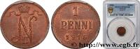 FINLANDE 1 Penni Tsar Nicolas II FINLANDE 1914 (15mm, 1,28g, 12h) -