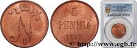 FINLANDE 5 Pennia FINLANDE 1917 (25mm, 6,41g, 12h) -
