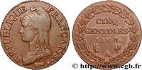 FRANCE Cinq centimes Dupré, grand module DIRECTOIRE Paris 1799 (28mm, 9,41g, 6h) -