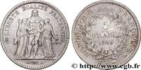 FRANCE 5 francs Hercule, IIe République DEUXIÈME RÉPUBLIQUE Bordeaux 1849 (37mm, 24,85g, 6h) -