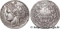 FRANCE 5 francs Cérès, IIe République DEUXIÈME RÉPUBLIQUE Bordeaux 1850 (37mm, 24,78g, 6h) -