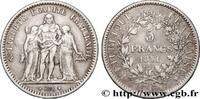 FRANCE 5 francs Hercule, dite “Camélinat” COMMUNE (LA) TROISIÈME RÉPUBLIQUE Paris 1871 (37mm, 24,82g, 6h) -