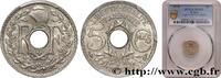 FRANCE 5 centimes Lindauer, maillechort, avec étoile TROISIÈME RÉPUBLIQUE 1938 (17mm, 1,61g, 6h) -