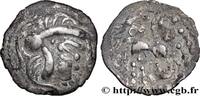FRANCE Denier ou quinaire à la tête casquée CARNUTES (Région de la Beauce) Chartres (28) c. 80-50 AC. (16mm, 0,86g, 1h) -
