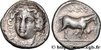 Classique 2 (400 à 350 avant J.C.) Drachme THESSALIE - LARISSA Larissa, Thessalie c. 350 AC. (18,5mm, 5,73g, 9h) -
