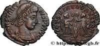 L'EMPIRE CHRÉTIEN (337 après J.C. à 363 après J.C. Centenionalis ou nummus CONSTANCE II Aquilée 341-342 (15,5mm, 1,59g, 12h) -