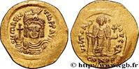 L'EMPIRE D'ANASTASE À MAURICE TIBÈRE (491-602) Solidus MAURICE TIBÈRE Constantinople 583-601 (21,5mm, 4,36g, 7h) -