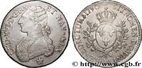 FRANCE Écu aux branches d'olivier LOUIS XVI Marseille 1790 (40,5mm, 29,34g, 6h) -