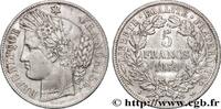 FRANCE 5 francs Cérès, IIe République DEUXIÈME RÉPUBLIQUE Bordeaux 1850 (37mm, 24,70g, 6h) -