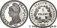 FRANCE Belle Épreuve 1 franc République COMMÉMORATIVES MONNAIE DE PARIS Paris 1992 (28mm, 15,55g, 6h) -