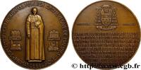 FRANCE Médaille, Cardinal Mercier PERSONNAGES Monnaie de Paris (1935) (68mm, 137,20g, 12h) -