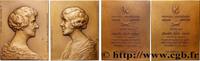 FRANCE Paire de plaquettes, Conseil d’administration du c PERSONNAGES 1927 (90mm, 446,95g, 12h) -