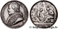 FRANCE Médaille, tu Domines et Magister, le lavement des ITALIE - ÉTATS DU PAPE - PIE IX (Jean-Marie Mastai Ferretti) Italie, Rome 1867/68 (32mm, 17,28g, 12h) -