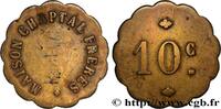 NECESSITÉ (MONNAIES ET JETONS DE... ) THEMES DIVER 10 Centimes - Chaptal Frères NECESSITÉ (MONNAIES ET JETONS DE... ) THEMES DIVERS Montpellier n.d. (24mm, 2,97g, 12h) -