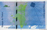 FRANCE 50 Francs SAINT-EXUPÉRY Fauté FRANCE 50 Francs SAINT-EXUPÉRY Fauté 1992 NEUF -