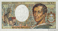 FRANCE 200 Francs MONTESQUIEU FRANCE 200 Francs MONTESQUIEU 1990 TTB -