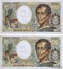 FRANCE 200 Francs MONTESQUIEU Lot FRANCE 200 Francs MONTESQUIEU Lot 1984 TB -
