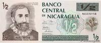 NICARAGUA 1/2 Cordoba NICARAGUA 1/2 Cordoba 1991 NEUF -