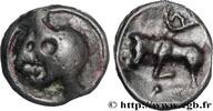 FRANCE Potin “à la tête diabolique” TURONS (Région de Touraine) c. 80-50 AC. (17mm, 4,18g, 3h) -