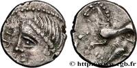 FRANCE Denier ATPILI.F ORCETIRIX ÉDUENS (BIBRACTE, région du Mont-Beuvray) Autun (71) c. 52-45 AC (13mm, 1,75g, 12h) -