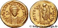 LA FIN DE L'EMPIRE(363 après J.C. à 476 après J.C. Solidus ZÉNON Constantinople c. 476-491 (20mm, 4,45g, 6h) -