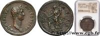 LES ANTONINS (96 après J.C. à 192 après J.C.) Sesterce HADRIEN Rome 128 (34mm, 26,51g, 6h) -