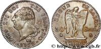 FRANCE 30 sols dit au génie, type FRANÇOIS LOUIS XVI (MONARQUE CONSTITUTIONNEL) Paris 1792 (29mm, 10,11g, 6h) -