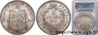 FRANCE 5 francs Hercule TROISIÈME RÉPUBLIQUE Bordeaux 1874 (37,44mm, 25g, 6h) -
