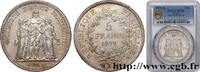 FRANCE 5 francs Hercule TROISIÈME RÉPUBLIQUE Bordeaux 1877 (37mm, 25g, 6h) -