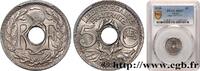 FRANCE 5 centimes Lindauer, grand module TROISIÈME RÉPUBLIQUE Paris 1918 (19mm, 3g, 6h) -